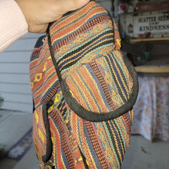 Western Drawstring backpack - Picture 3 of 9